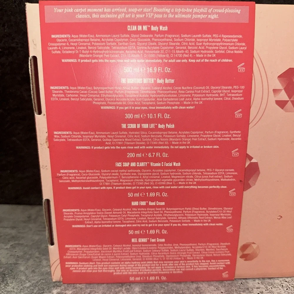 SOAP & GLORY Global Mega-Spa! Gift Set 3 Full Size 3 Minis